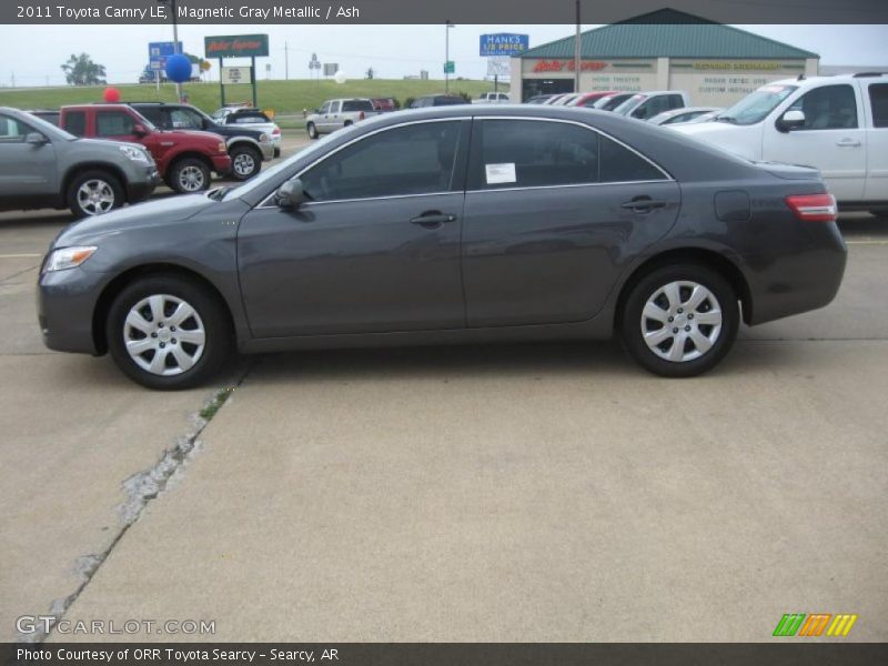 Magnetic Gray Metallic / Ash 2011 Toyota Camry LE