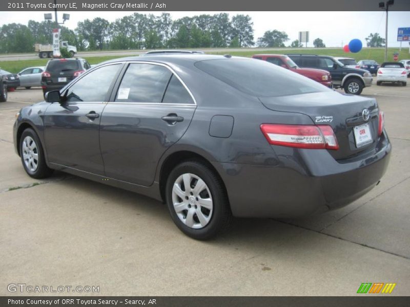 Magnetic Gray Metallic / Ash 2011 Toyota Camry LE