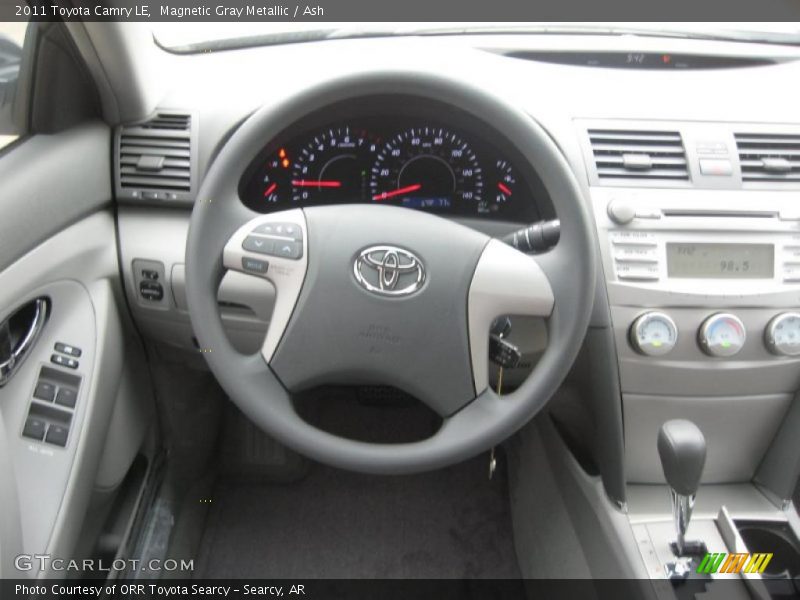 Magnetic Gray Metallic / Ash 2011 Toyota Camry LE