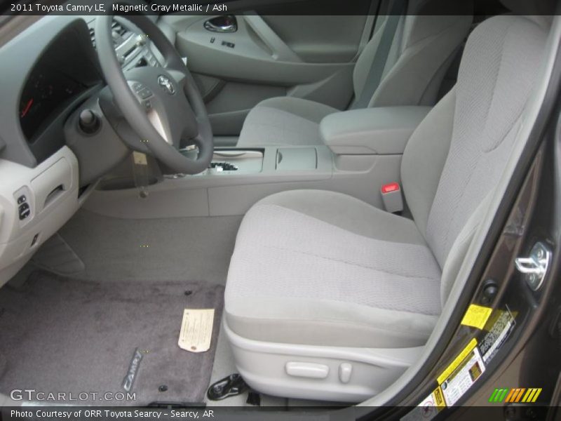 Magnetic Gray Metallic / Ash 2011 Toyota Camry LE