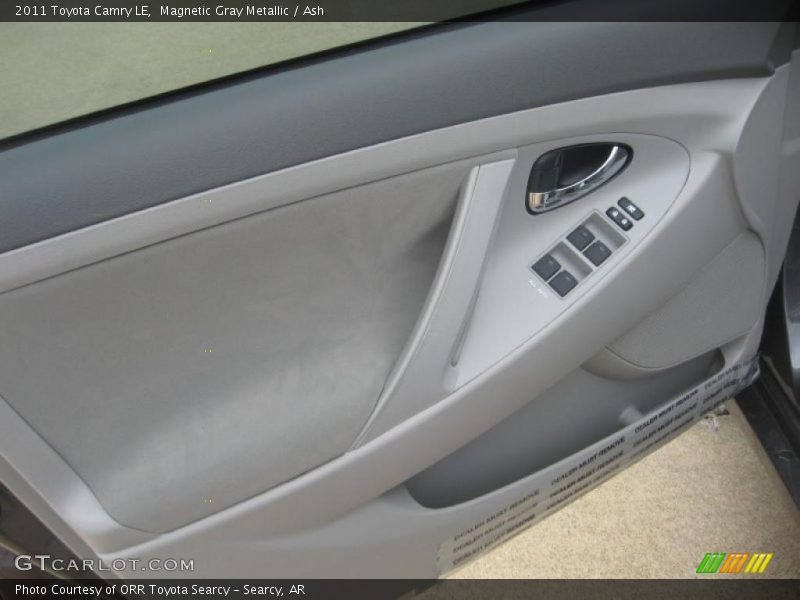 Magnetic Gray Metallic / Ash 2011 Toyota Camry LE
