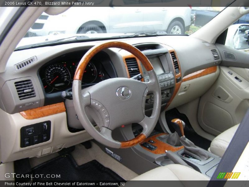 Blizzard White Pearl / Ivory 2006 Lexus GX 470
