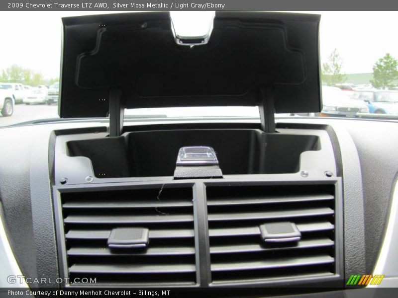Silver Moss Metallic / Light Gray/Ebony 2009 Chevrolet Traverse LTZ AWD