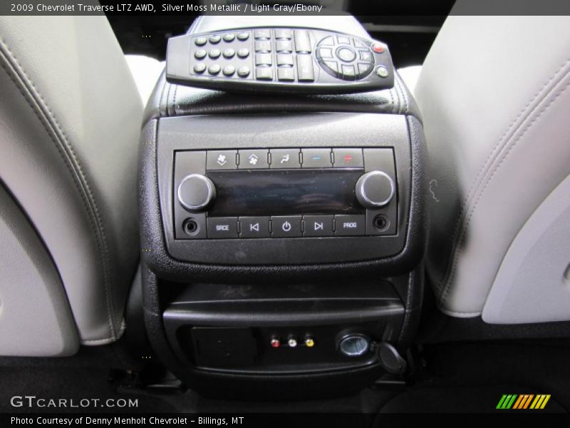 Silver Moss Metallic / Light Gray/Ebony 2009 Chevrolet Traverse LTZ AWD