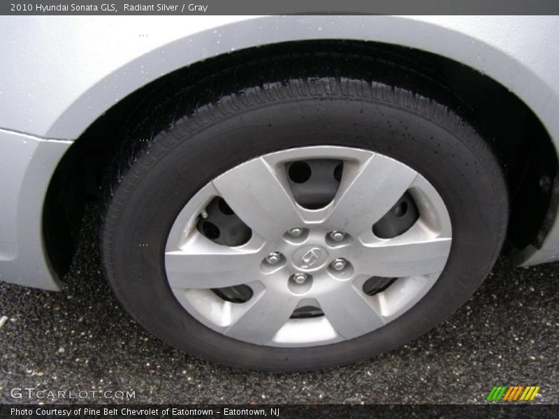 Radiant Silver / Gray 2010 Hyundai Sonata GLS