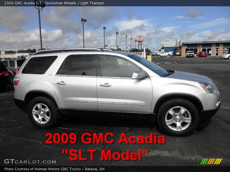 Quicksilver Metallic / Light Titanium 2009 GMC Acadia SLT