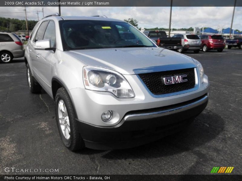 Quicksilver Metallic / Light Titanium 2009 GMC Acadia SLT
