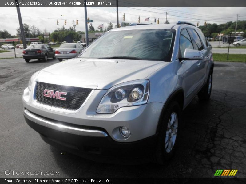 Quicksilver Metallic / Light Titanium 2009 GMC Acadia SLT