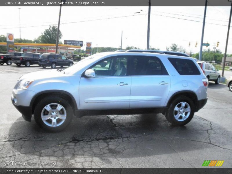 Quicksilver Metallic / Light Titanium 2009 GMC Acadia SLT