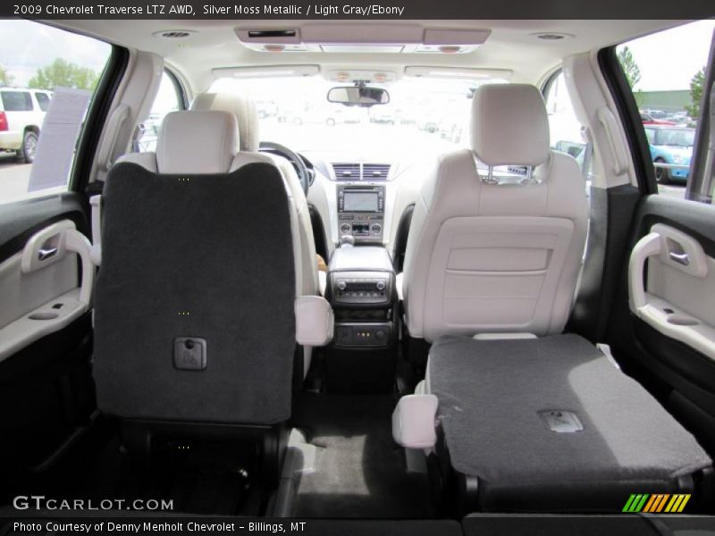 Silver Moss Metallic / Light Gray/Ebony 2009 Chevrolet Traverse LTZ AWD