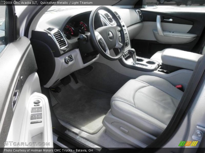 Quicksilver Metallic / Light Titanium 2009 GMC Acadia SLT