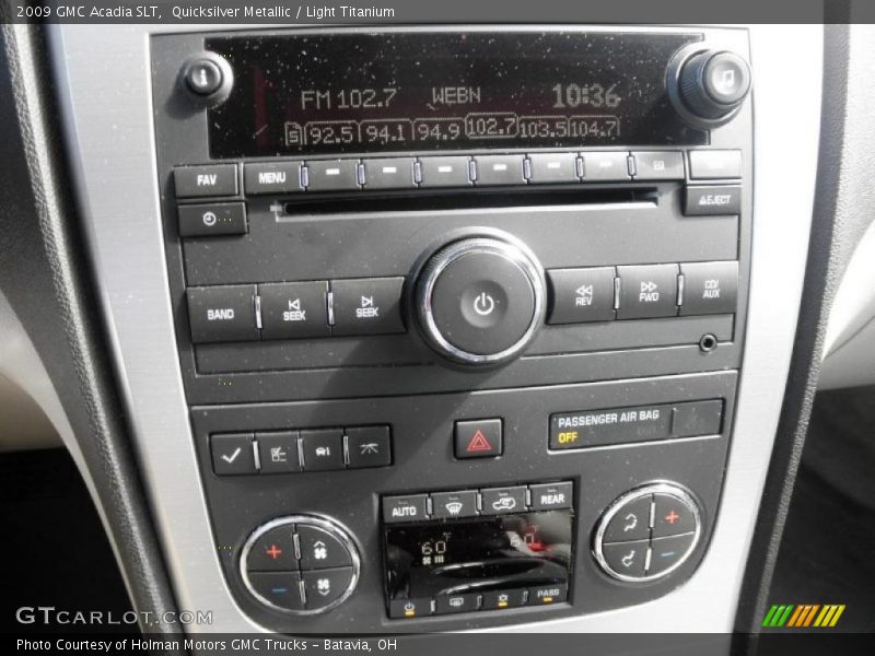 Quicksilver Metallic / Light Titanium 2009 GMC Acadia SLT
