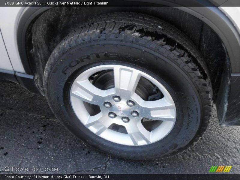 Quicksilver Metallic / Light Titanium 2009 GMC Acadia SLT