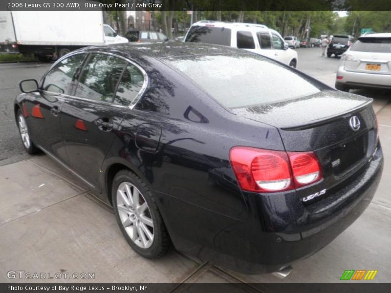 Blue Onyx Pearl / Ash Gray 2006 Lexus GS 300 AWD