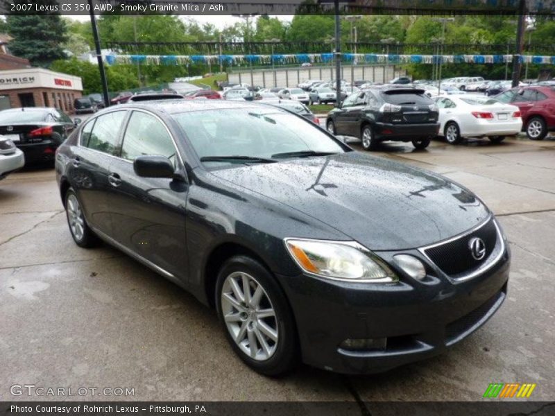 Smoky Granite Mica / Ash 2007 Lexus GS 350 AWD