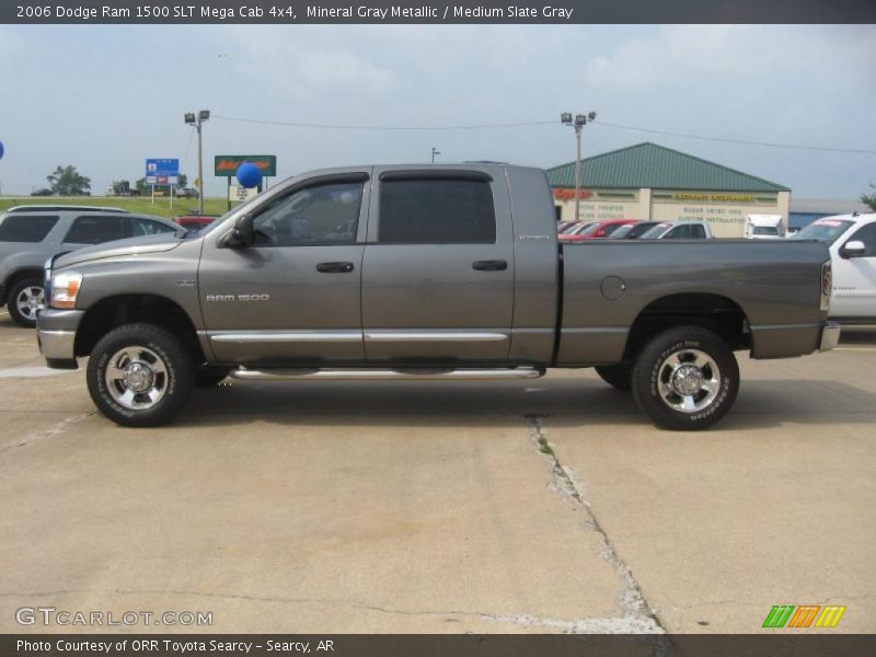 Mineral Gray Metallic / Medium Slate Gray 2006 Dodge Ram 1500 SLT Mega Cab 4x4