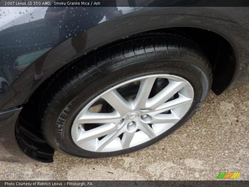Smoky Granite Mica / Ash 2007 Lexus GS 350 AWD