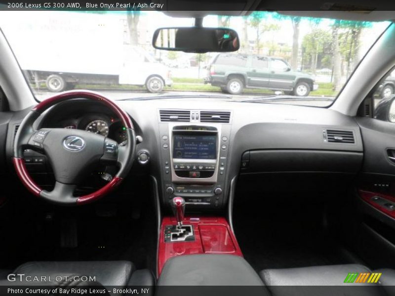 Blue Onyx Pearl / Ash Gray 2006 Lexus GS 300 AWD