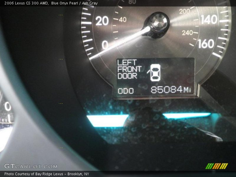 Blue Onyx Pearl / Ash Gray 2006 Lexus GS 300 AWD
