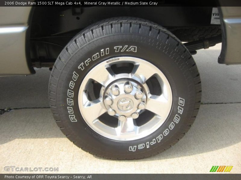 Mineral Gray Metallic / Medium Slate Gray 2006 Dodge Ram 1500 SLT Mega Cab 4x4