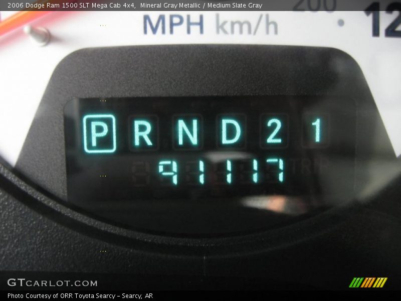 Mineral Gray Metallic / Medium Slate Gray 2006 Dodge Ram 1500 SLT Mega Cab 4x4