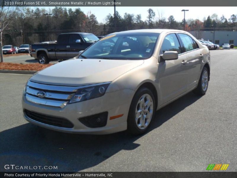 Smokestone Metallic / Medium Light Stone 2010 Ford Fusion SE V6