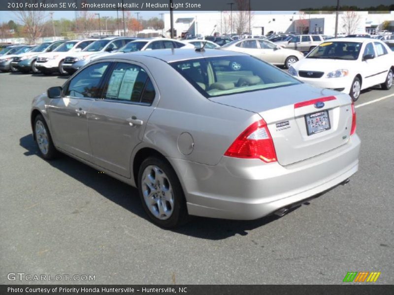 Smokestone Metallic / Medium Light Stone 2010 Ford Fusion SE V6