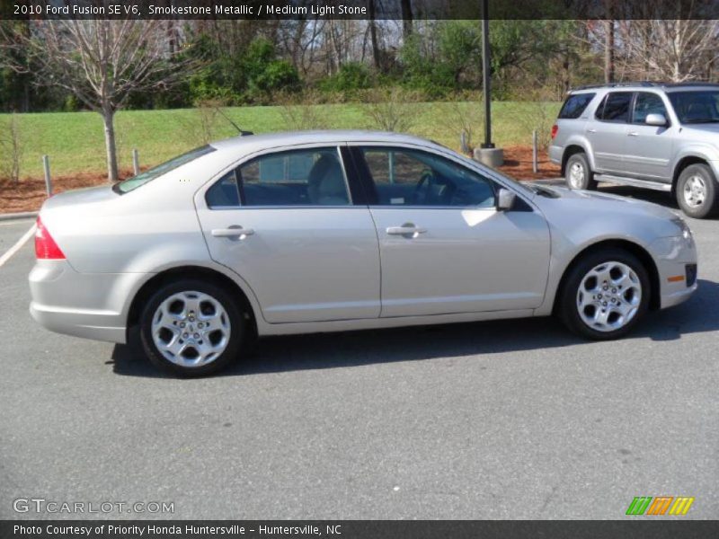 Smokestone Metallic / Medium Light Stone 2010 Ford Fusion SE V6