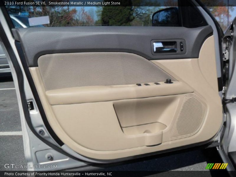 Smokestone Metallic / Medium Light Stone 2010 Ford Fusion SE V6