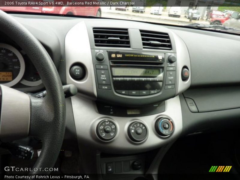 Controls of 2006 RAV4 Sport V6 4WD