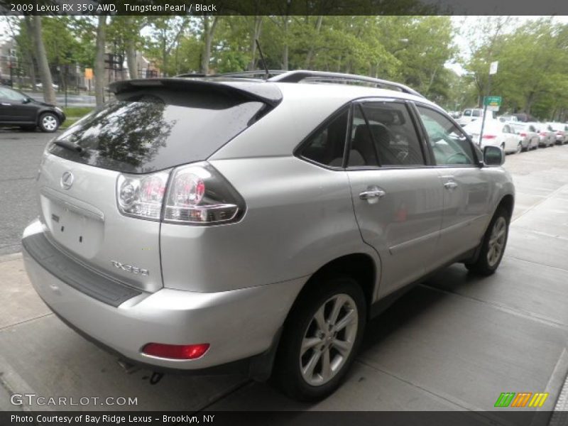 Tungsten Pearl / Black 2009 Lexus RX 350 AWD