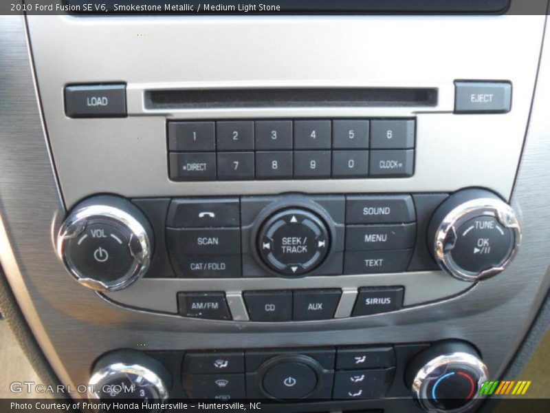 Smokestone Metallic / Medium Light Stone 2010 Ford Fusion SE V6