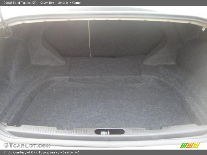 Silver Birch Metallic / Camel 2008 Ford Taurus SEL