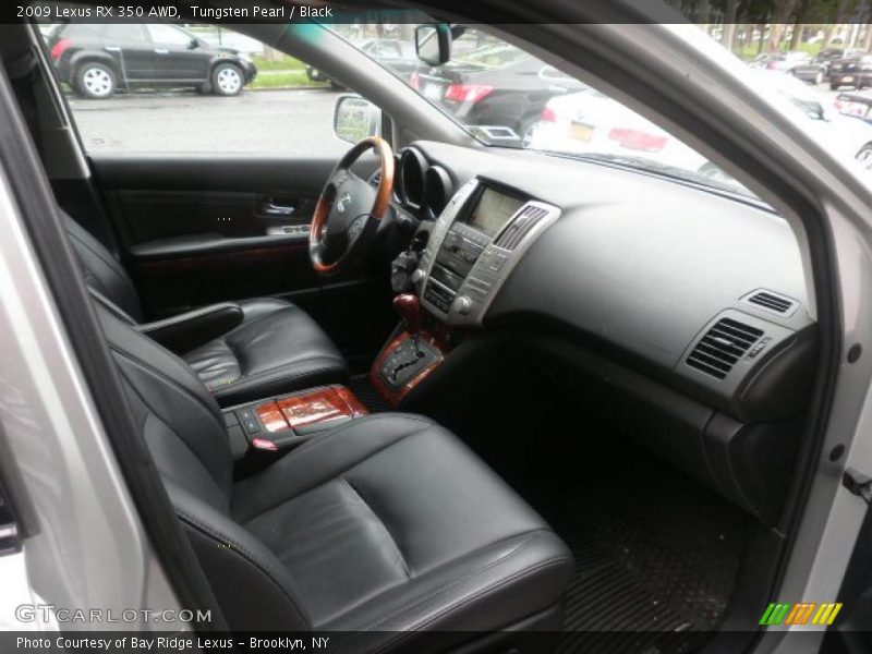 Tungsten Pearl / Black 2009 Lexus RX 350 AWD
