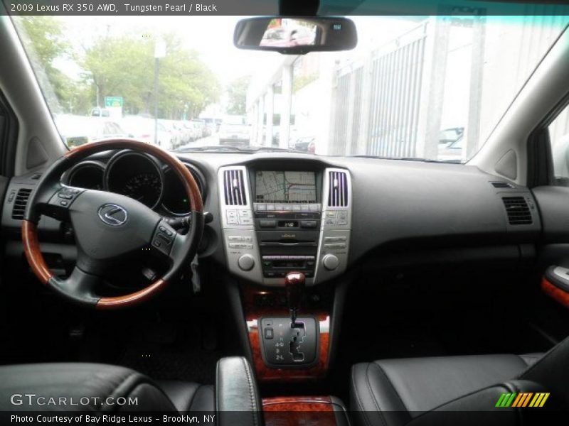 Tungsten Pearl / Black 2009 Lexus RX 350 AWD