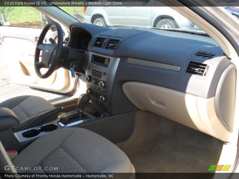 Smokestone Metallic / Medium Light Stone 2010 Ford Fusion SE V6