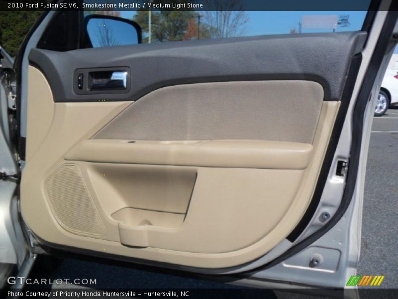 Smokestone Metallic / Medium Light Stone 2010 Ford Fusion SE V6