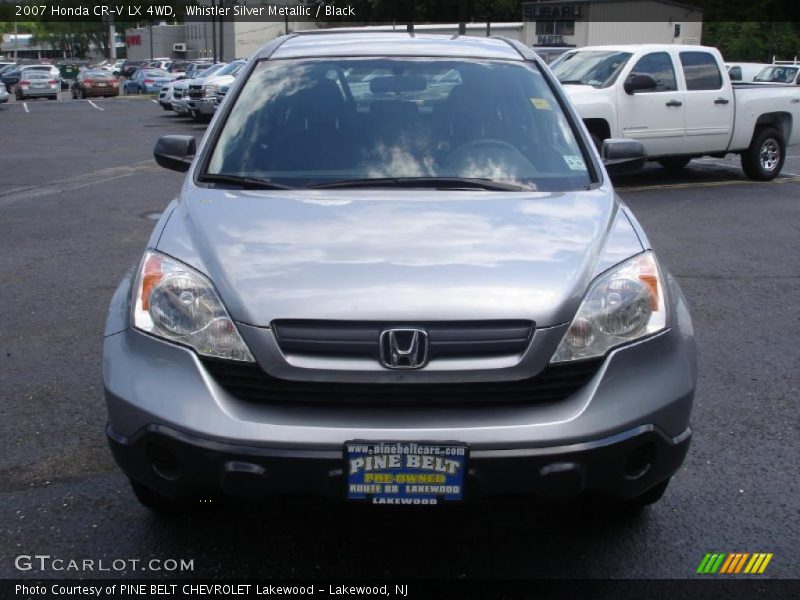 Whistler Silver Metallic / Black 2007 Honda CR-V LX 4WD