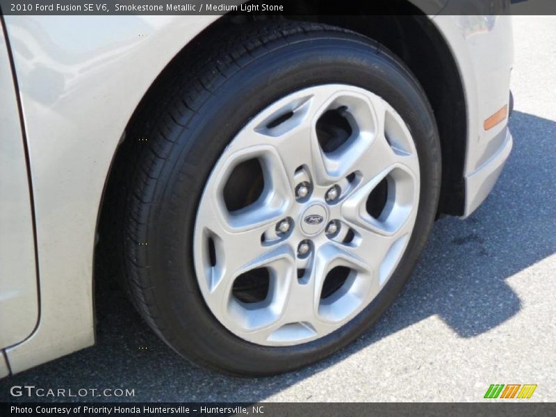 Smokestone Metallic / Medium Light Stone 2010 Ford Fusion SE V6