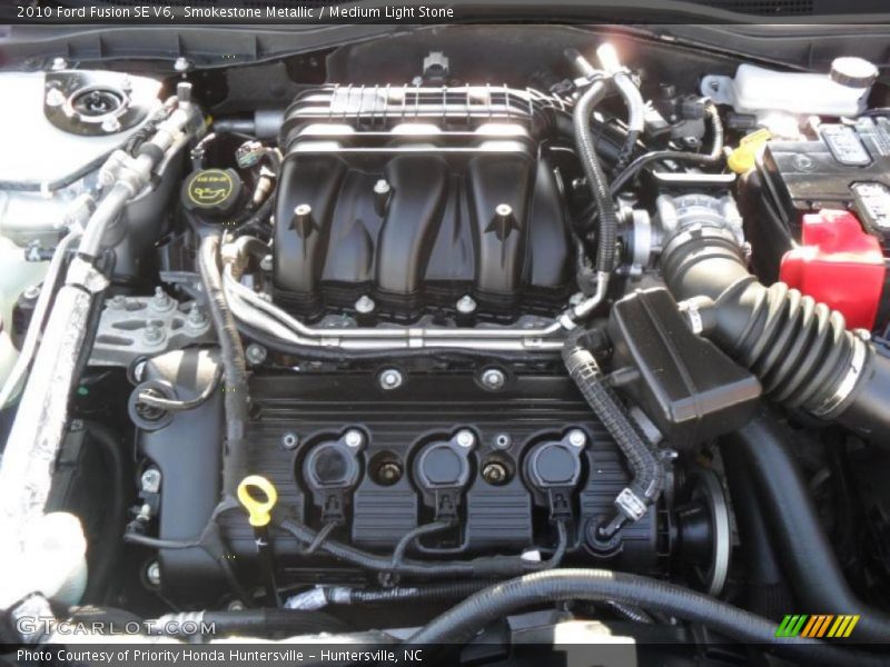 Smokestone Metallic / Medium Light Stone 2010 Ford Fusion SE V6