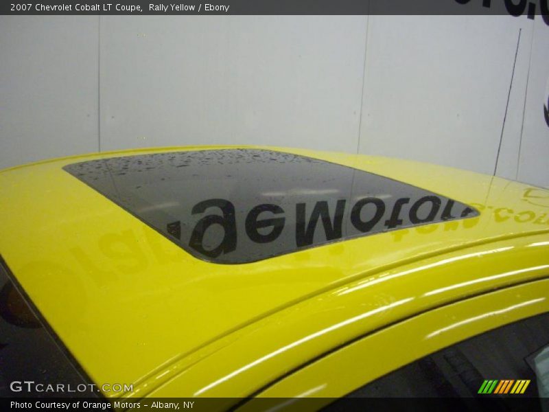 Rally Yellow / Ebony 2007 Chevrolet Cobalt LT Coupe