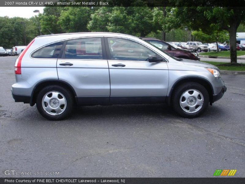Whistler Silver Metallic / Black 2007 Honda CR-V LX 4WD