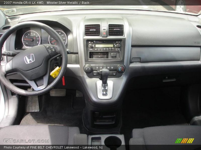 Whistler Silver Metallic / Black 2007 Honda CR-V LX 4WD
