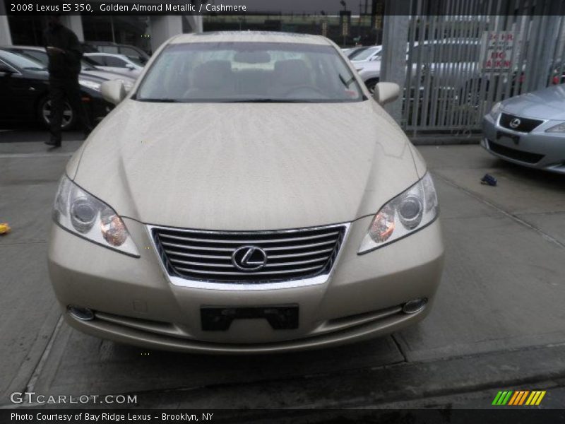 Golden Almond Metallic / Cashmere 2008 Lexus ES 350