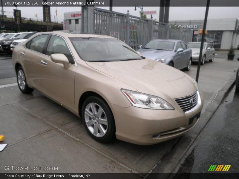 Golden Almond Metallic / Cashmere 2008 Lexus ES 350