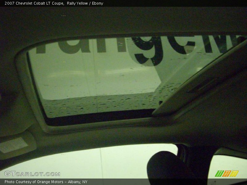 Rally Yellow / Ebony 2007 Chevrolet Cobalt LT Coupe