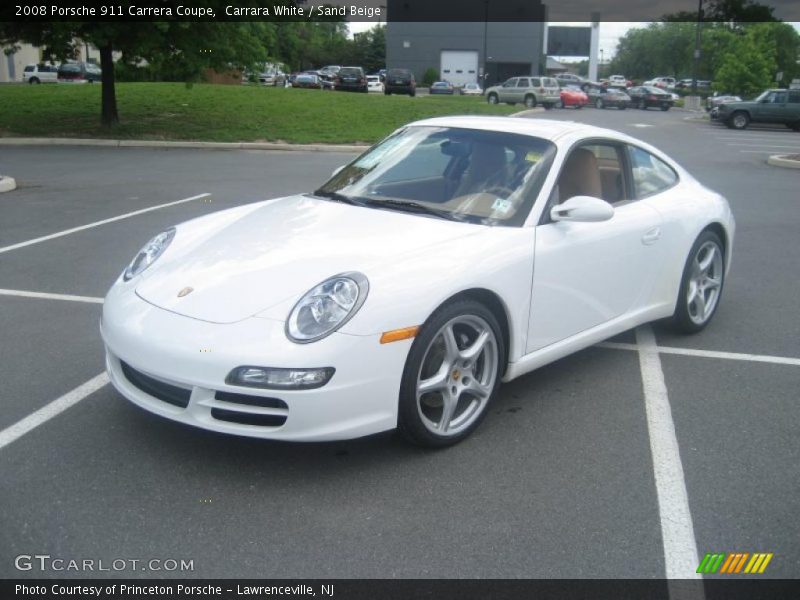 Front 3/4 View of 2008 911 Carrera Coupe