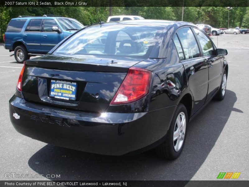 Black Onyx / Gray 2007 Saturn ION 2 Sedan