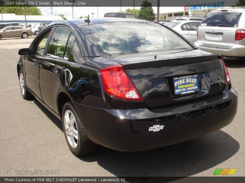 Black Onyx / Gray 2007 Saturn ION 2 Sedan