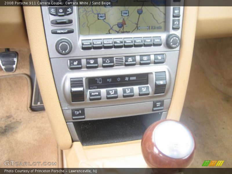 Carrara White / Sand Beige 2008 Porsche 911 Carrera Coupe
